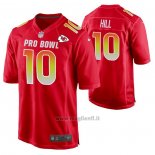 Maglia NFL Limited Kansas City Chiefs Tyreek Hill 2019 Pro Bowl Rosso