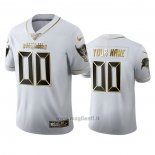 Maglia NFL Limited Tampa Bay Buccaneers Personalizzate Golden Edition Bianco
