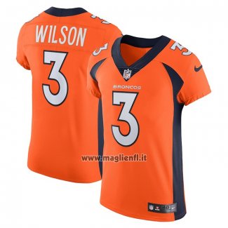 Maglia NFL Elite Denver Broncos Russell Wilson Vapor Arancione