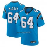Maglia NFL Game Carolina Panthers Justin Mccray Alternato Blu