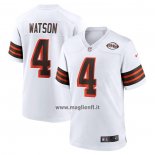 Maglia NFL Game Cleveland Browns Deshaun Watson Alternato Bianco