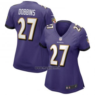 Maglia NFL Game Donna Baltimore Ravens J.k. Dobbins Viola