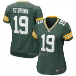 Maglia NFL Game Donna Green Bay Packers Equanimeous St. Brown Verde