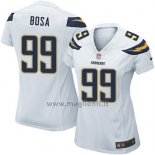 Maglia NFL Game Donna Los Angeles Chargers Bosa Bianco