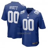 Maglia NFL Game New York Giants Jalin Hyatt 2023 NFL Draft Pick Blu