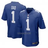 Maglia NFL Game New York Giants Number 1 Dad Blu