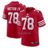 Maglia NFL Game San Francisco 49ers Leroy Watson Rosso