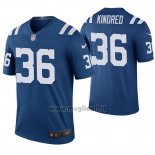 Maglia NFL Legend Indianapolis Colts Derrick Kindred Blu Color Rush