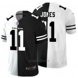 Maglia NFL Limited Atlanta Falcons Jones White Black Split