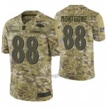 Maglia NFL Limited Baltimore Ravens Ty Montgomery 2018 Salute To Service Camuffamento