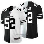 Maglia NFL Limited Chicago Bears Mack Black White Split