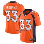 Maglia NFL Limited Denver Broncos Javonte Williams Vapor Untouchable Arancione