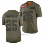 Maglia NFL Limited Kansas City Chiefs Clyde Edwards Helaire 2019 Salute To Service Verde
