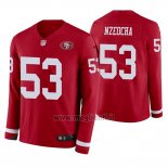 Maglia NFL Therma Manica Lunga San Francisco 49ers Mark Nzeocha Rosso