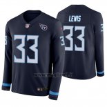 Maglia NFL Therma Manica Lunga Tennessee Titans Dion Lewis Blu