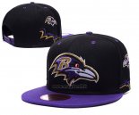 Cappellino Baltimore Ravens Nero Viola1