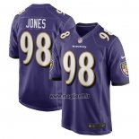 Maglia NFL Game Baltimore Ravens Travis Jones Viola