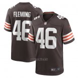 Maglia NFL Game Cleveland Browns Don Fleming Retired Marrone