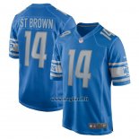 Maglia NFL Game Detroit Lions Amon Ra St Brown Blu