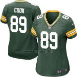 Maglia NFL Game Donna Green Bay Packers Cook Verde Militar