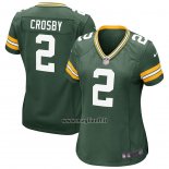 Maglia NFL Game Donna Green Bay Packers Mason Crosby Verde