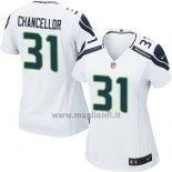 Maglia NFL Game Donna Seattle Seahawks Chancellor Bianco