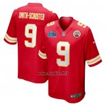 Maglia NFL Game Kansas City Chiefs Juju Smith-schuster Super Bowl Lvii Patch Rosso