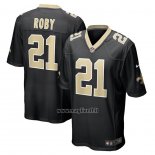 Maglia NFL Game New Orleans Saints Bradley Roby Nero