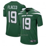 Maglia NFL Game New York Jets Joe Flacco 19 Verde