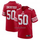 Maglia NFL Game San Francisco 49ers Michael Dwumfour Home Rosso