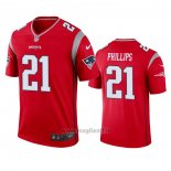Maglia NFL Legend New England Patriots Adrian Phillips Inverted Rosso