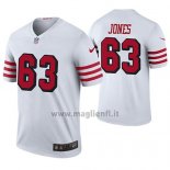 Maglia NFL Legend San Francisco 49ers Chris Jones Bianco Color Rush