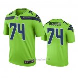 Maglia NFL Legend Seattle Seahawks Cedric Ogbuehi Green Color Rush