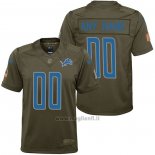 Maglia NFL Limited Bambino Detroit Lions Personalizzate Salute To Service Verde
