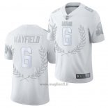 Maglia NFL Limited Cleveland Browns Baker Mayfield MVP Bianco