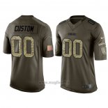 Maglia NFL Limited Green Bay Packers Personalizzate Salute To Service Verde2