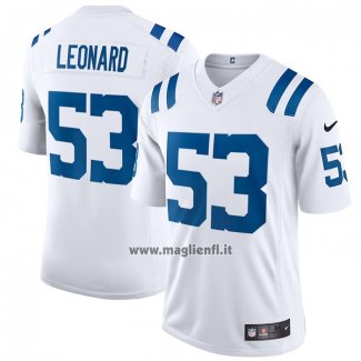 Maglia NFL Limited Indianapolis Colts Shaquille Leonard Vapor Bianco