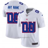 Maglia NFL Limited New York Giants Personalizzate Logo Dual Overlap Bianco
