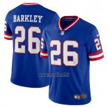Maglia NFL Limited New York Giants Saquon Barkley Classic Vapor Untouchable Blu