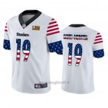 Maglia NFL Limited Pittsburgh Steelers Juju Smith-schuster Independence Day Bianco