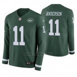 Maglia NFL Therma Manica Lunga New York Jets Robby Anderson Verde