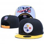 Cappellino Pittsburgh Steelers 100th 9FIFTY Snapback Nero Giallo