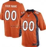 Maglia NFL Denver Broncos Personalizzate Arancione