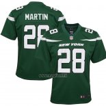 Maglia NFL Game Bambino New York Jets Curtis Martin Verde