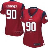 Maglia NFL Game Donna Houston Texans Clowney Rosso