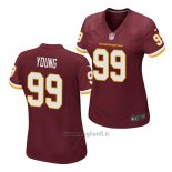 Maglia NFL Game Donna Washington Commanders Chase Young Rosso