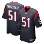 Maglia NFL Game Houston Texans Will Anderson JR. 2023 NFL Draft First Round Pick Blu