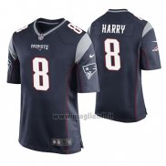 Maglia NFL Game New England Patriots N'keal Harry Blu