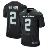 Maglia NFL Game New York Jets Zach Wilson Nero