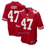 Maglia NFL Game San Francisco 49ers Nathan Gerry Rosso